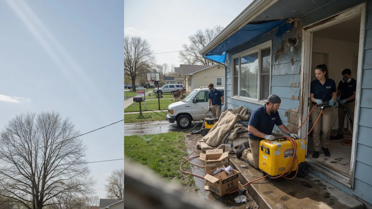 Basement Flood Cleanup in Carrington, ND near me